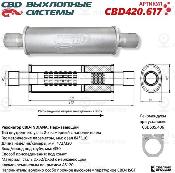 Запчасть CBD CBD420617
