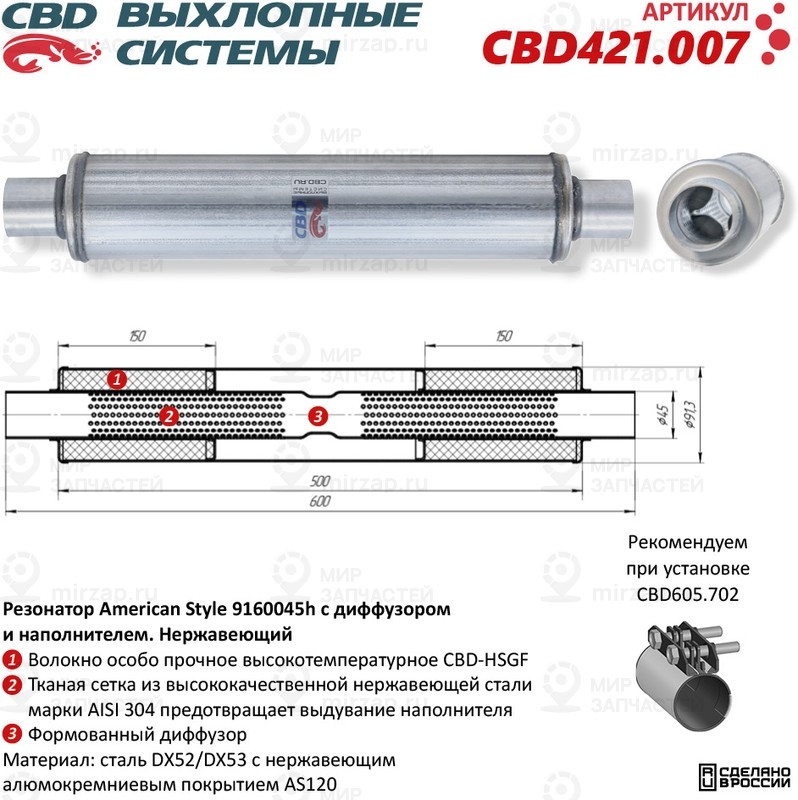 Запчасть CBD CBD421007