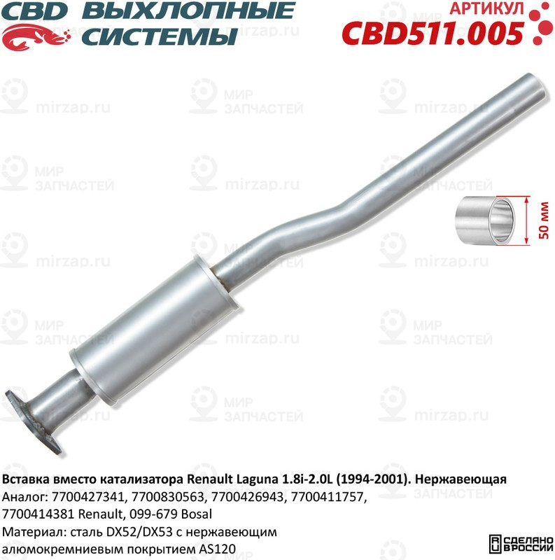 Запчасть CBD CBD511005