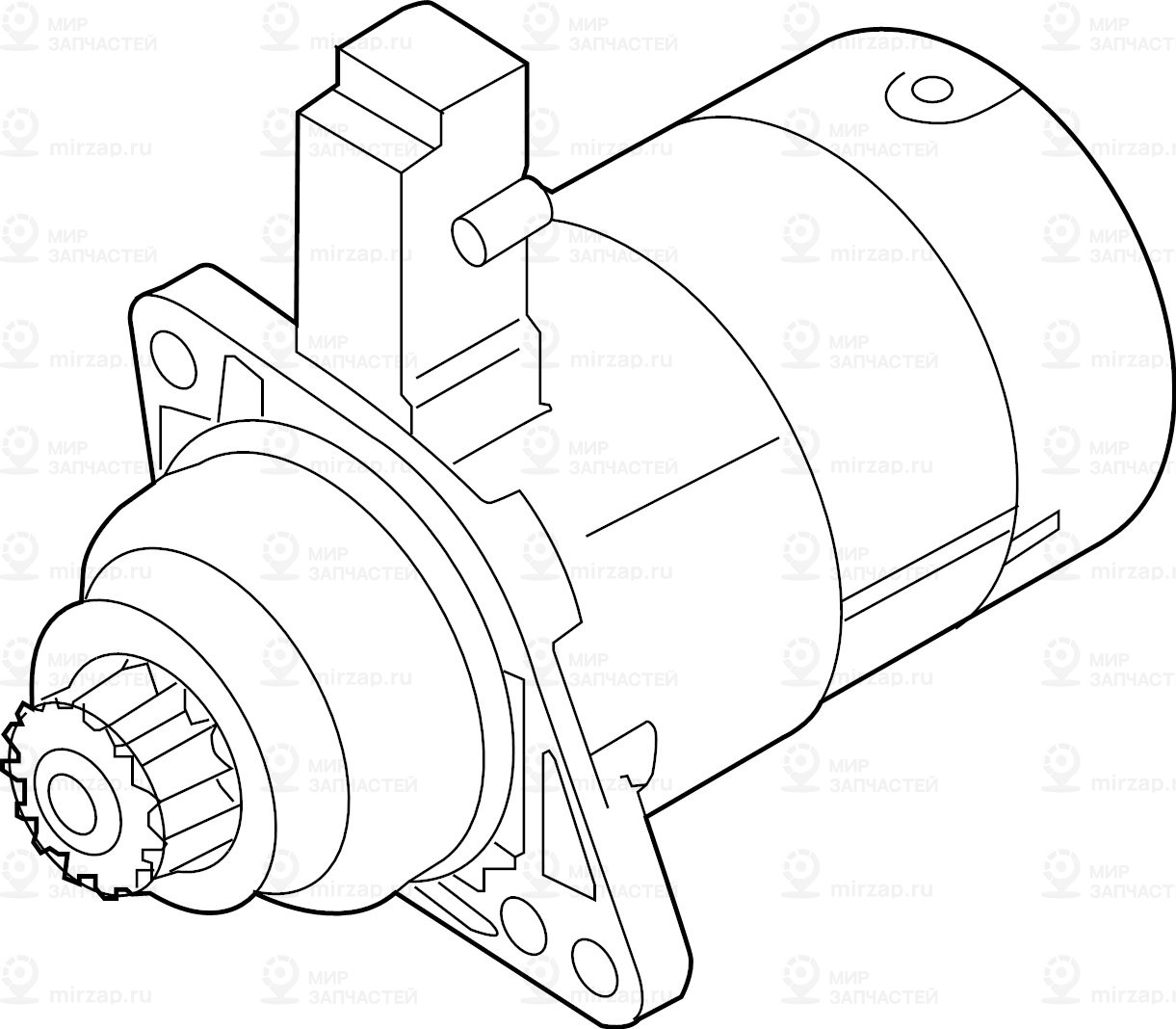 Cтартер
 VAG 02M911024R