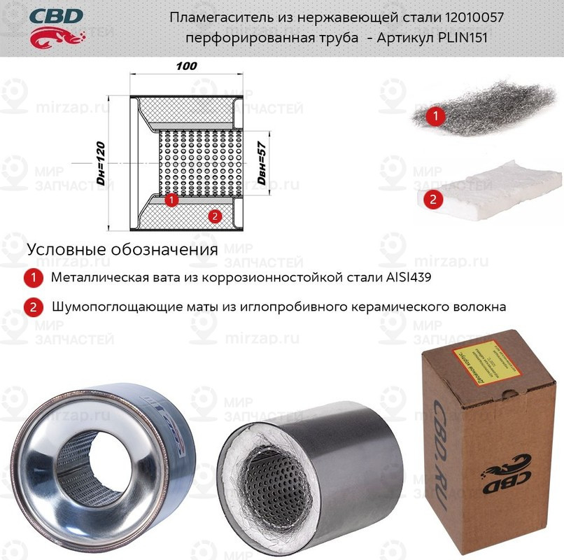 Запчасть CBD PLIN151