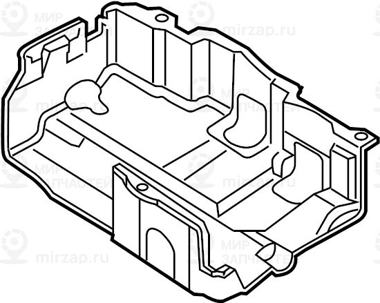 Крышка масляного поддона
 VAG 03L103660C