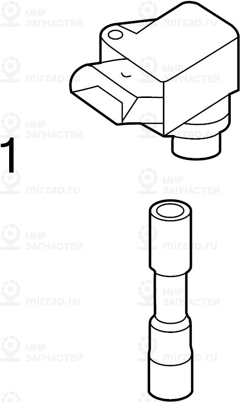 Наконечник пров. к свече заж.
 VAG 04C905199E