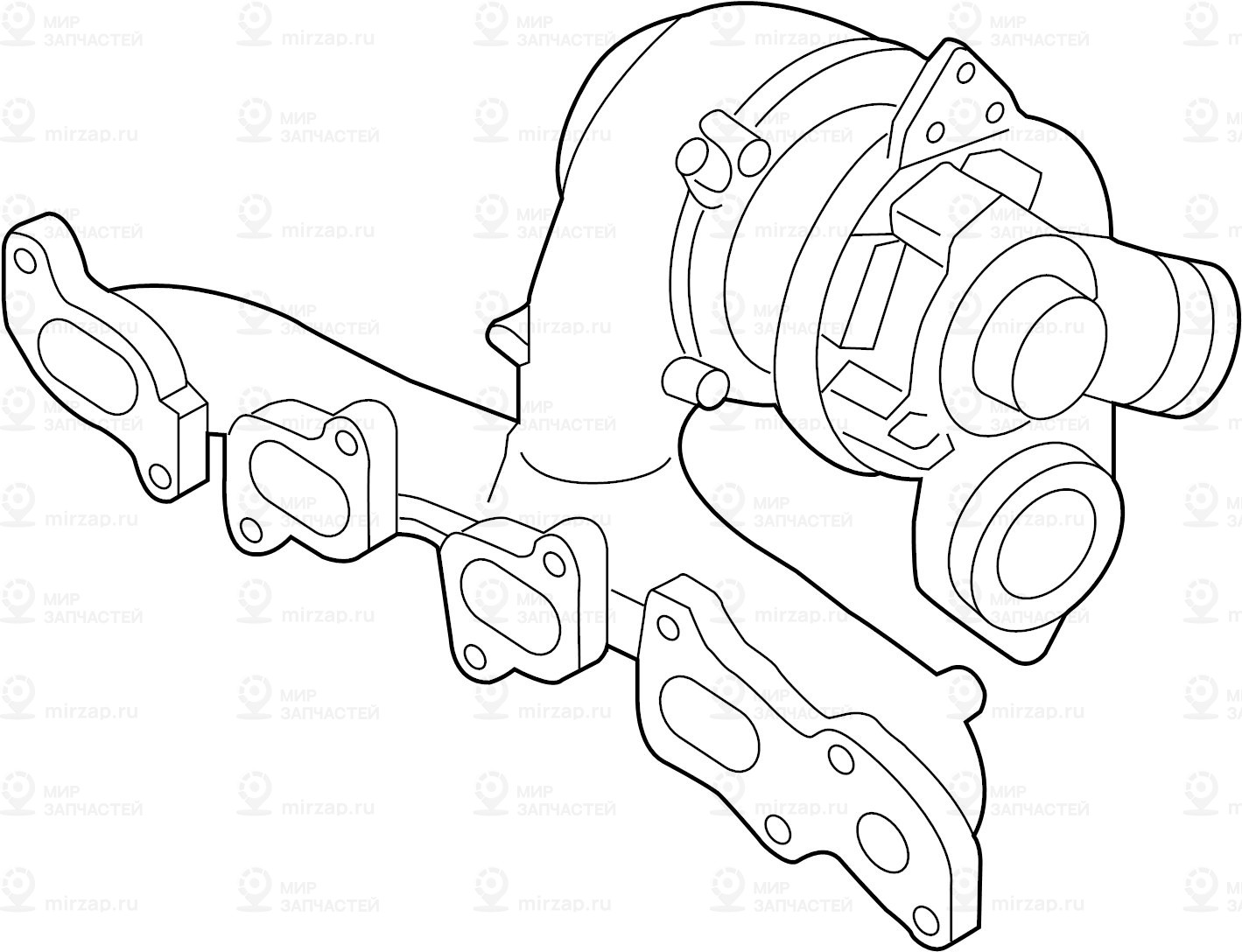 Turbolader
 VAG 04L253020M