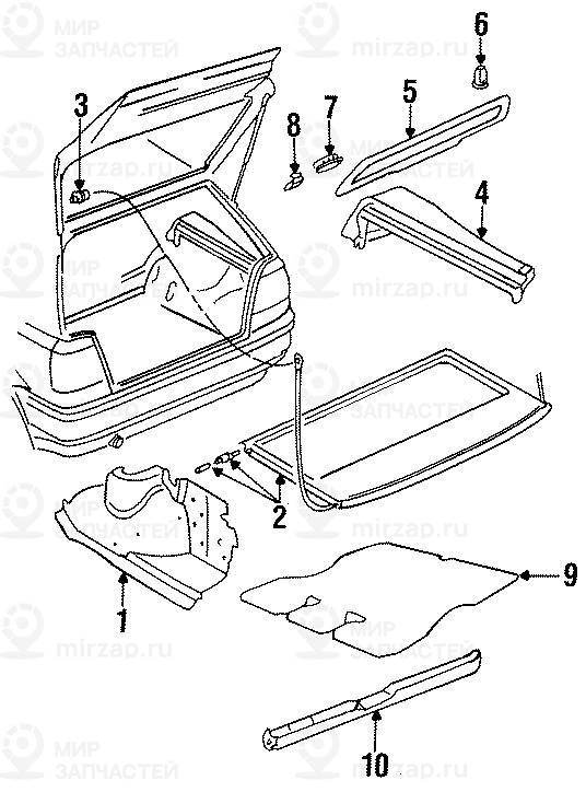 Насадка/наконечник
 VAG 1H0867981