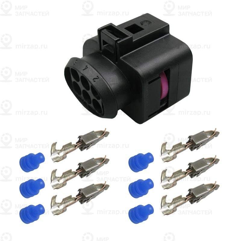Корпус плоского разъема
 VAG 1J0973733