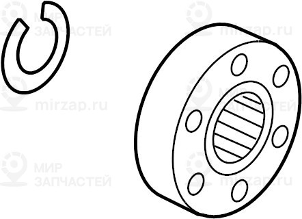 шpуc с пыльником,
 VAG 1K0498103
