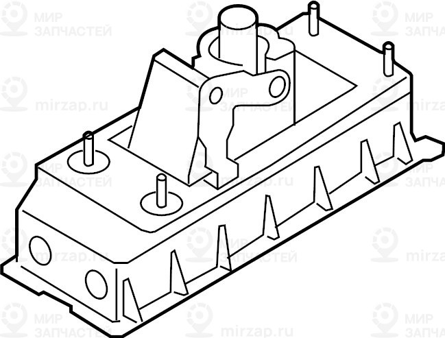 Корпус механизма переключения
 VAG 1K0711050A