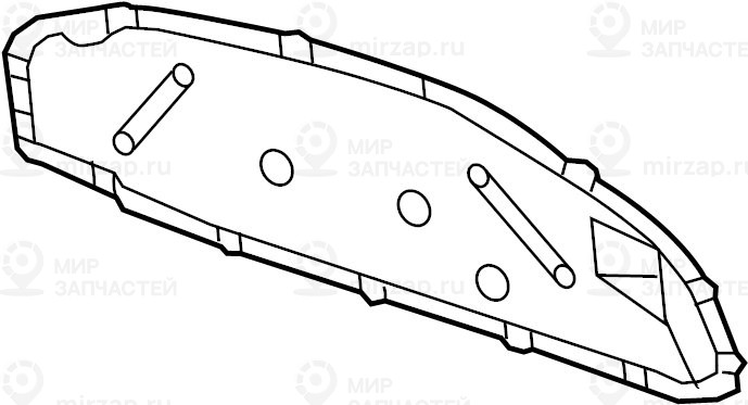 шумоизоляция
 VAG 1K0863831D