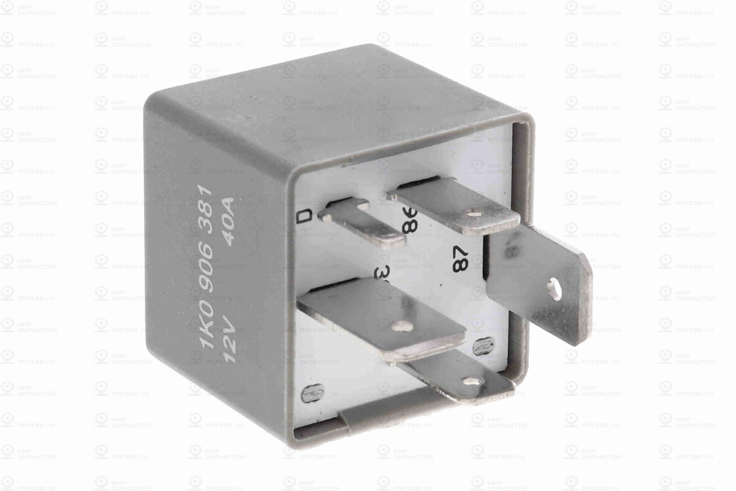 Pеле с замыкающим контактом
 VAG 1K0906381