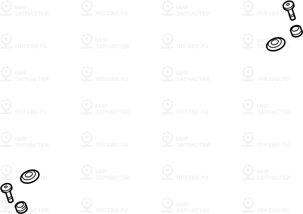 1к-т элементов крепления
 VAG 1T0998754