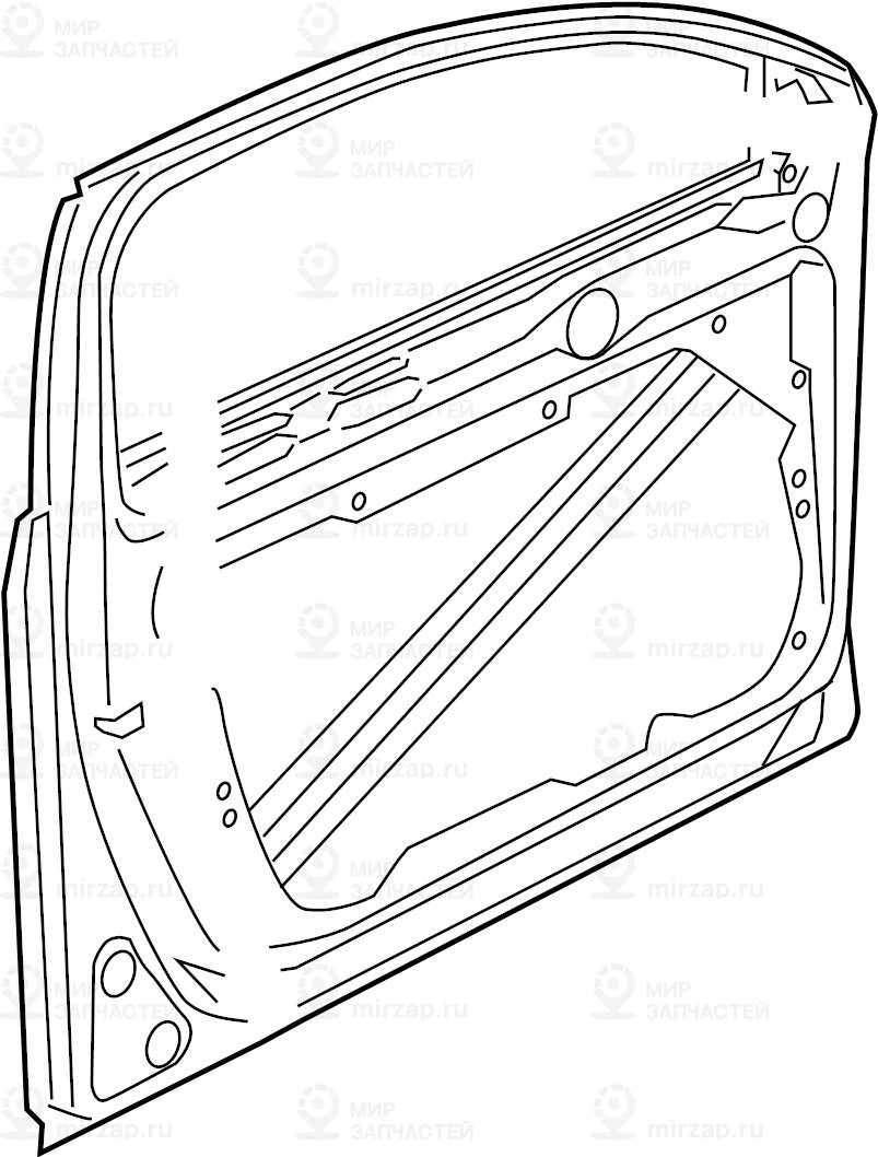 Дверь
 VAG 3C4831056J