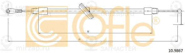 Запчасть Cofle 109867
