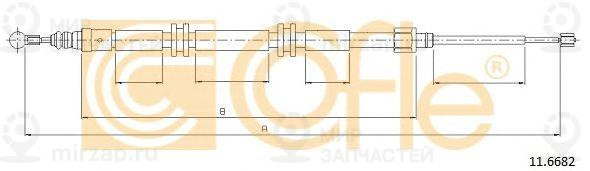 Запчасть Cofle 116682