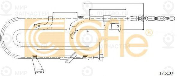 Запчасть Cofle 175137