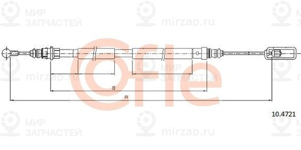 Запчасть Cofle 92104721