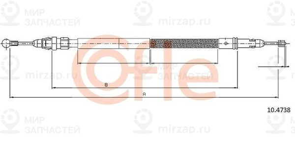 Запчасть Cofle 92104738