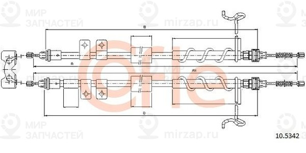 Запчасть Cofle 92105342
