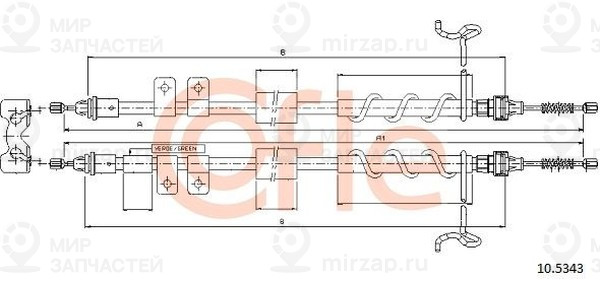 Запчасть Cofle 92105343