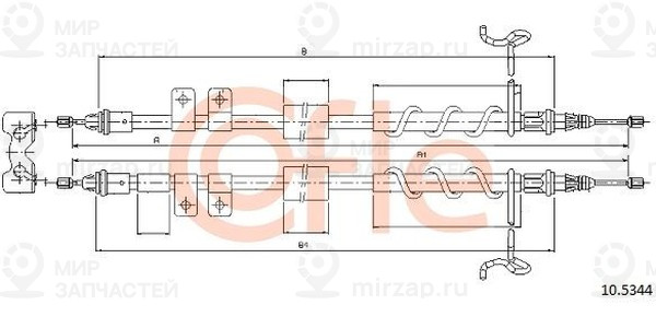Запчасть Cofle 92105344