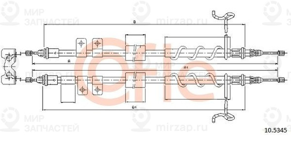 Запчасть Cofle 92105345