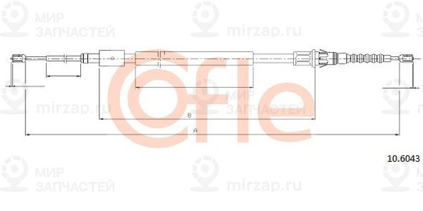 Запчасть Cofle 92106043