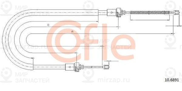 Запчасть Cofle 92106891