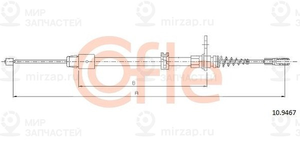 Запчасть Cofle 92109467