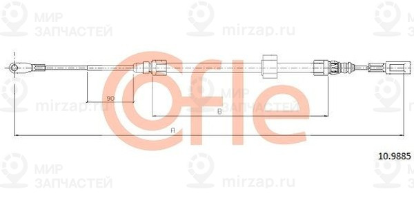 Запчасть Cofle 92109885