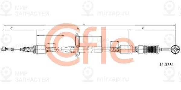 Запчасть Cofle 92113351