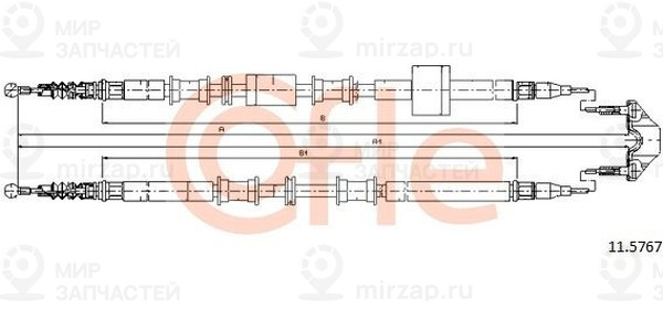 Запчасть Cofle 92115767