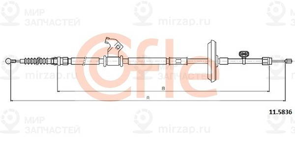 Запчасть Cofle 92115836