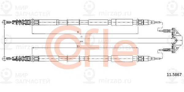 Запчасть Cofle 92115867