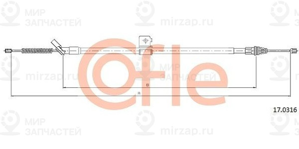 Запчасть Cofle 92170316