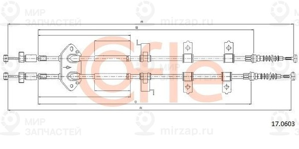 Запчасть Cofle 92170603