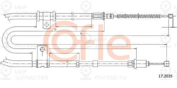 Запчасть Cofle 92172035