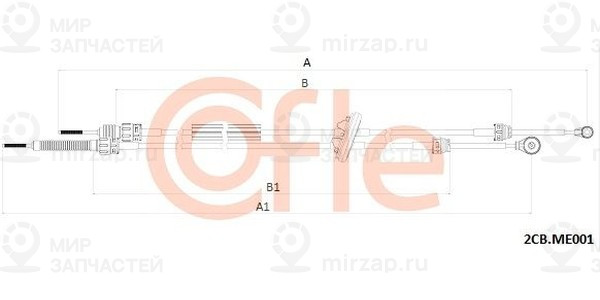 Запчасть Cofle 922CBME001