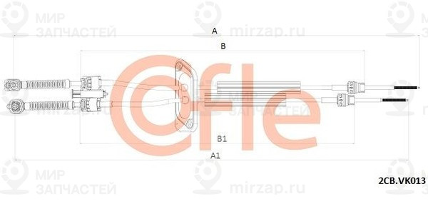 Запчасть Cofle 922CBVK013