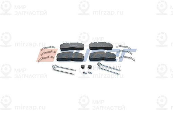 Комплект тормозных колодок, дисковый тормоз AUGER 76449
