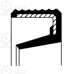 Запчасть CORTECO 01020062B