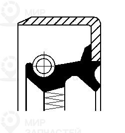 Запчасть CORTECO 01026337B