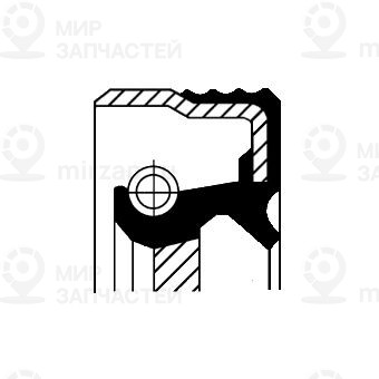 Запчасть CORTECO 01027762B