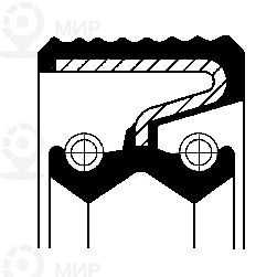 Запчасть CORTECO 01031924B