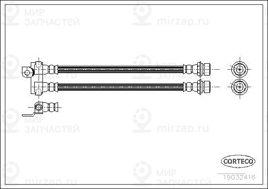 Запчасть CORTECO 19032416