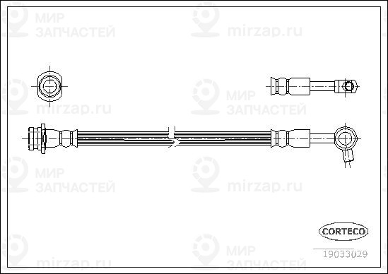 Запчасть CORTECO 19033029