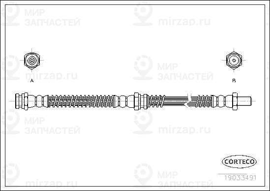 Запчасть CORTECO 19033491