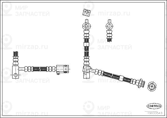 Запчасть CORTECO 19033543