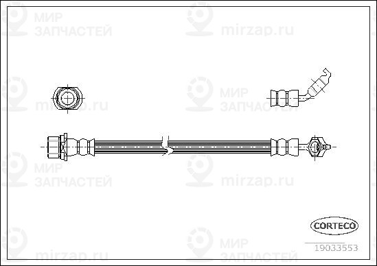 Запчасть CORTECO 19033553