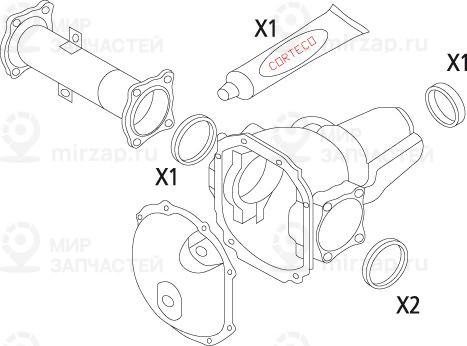 Запчасть CORTECO 19535827