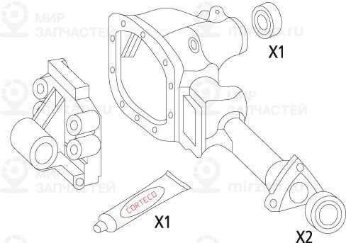 Запчасть CORTECO 19535828
